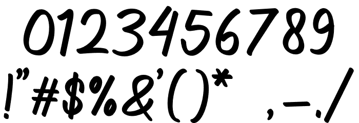 Allina Font OTHER CHARS