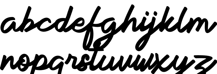Allina Font LOWERCASE