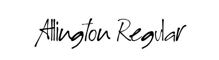 Allington Regular  لخطوط تنزيل