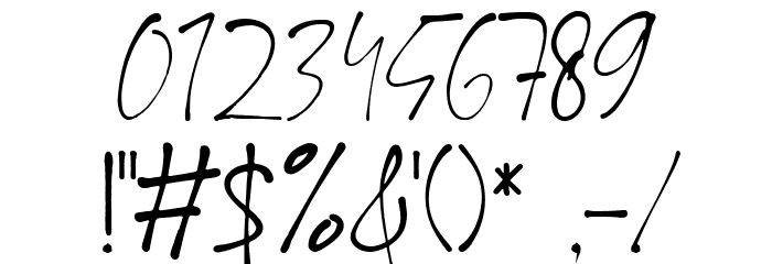 Allington Regular Font OTHER CHARS