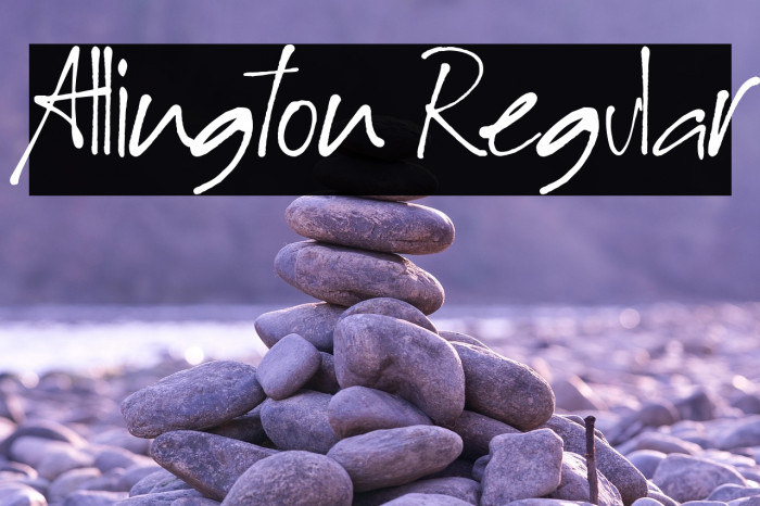 Allington Regular Example 2