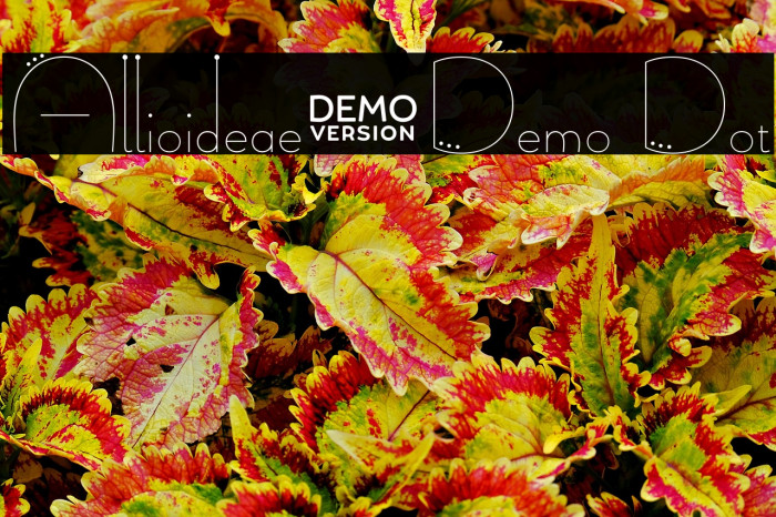 Allioideae-Demo Dot Example 3