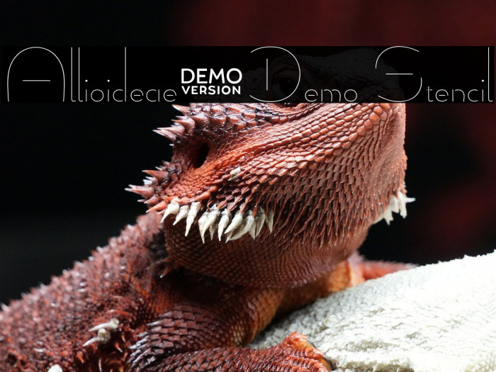 Allioideae-Demo Stencil Example 2