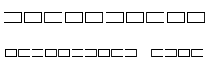 Alli's Daedric Font OTHER CHARS