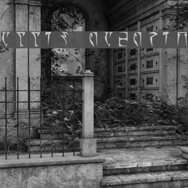 Alli's Daedric Font examples