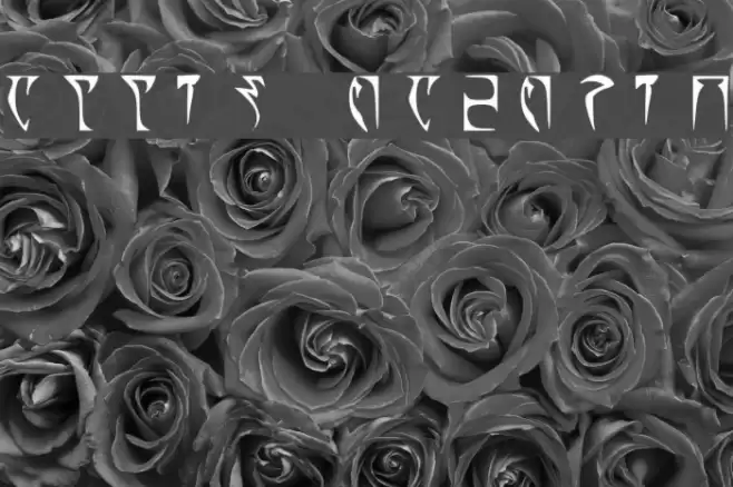 Alli's Daedric Font examples