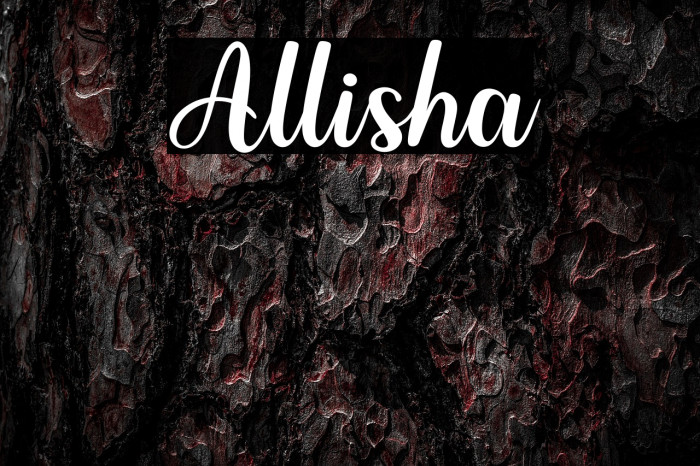 Allisha Example 3