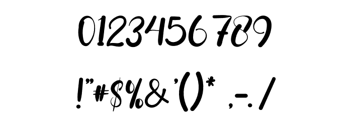 Alliska Font OTHER CHARS