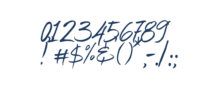 AllisonDreamDemo-Regular Other Characters