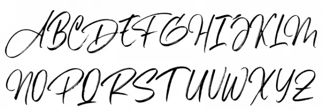 AllisonDreamDemo-Regular Schriftart Groß