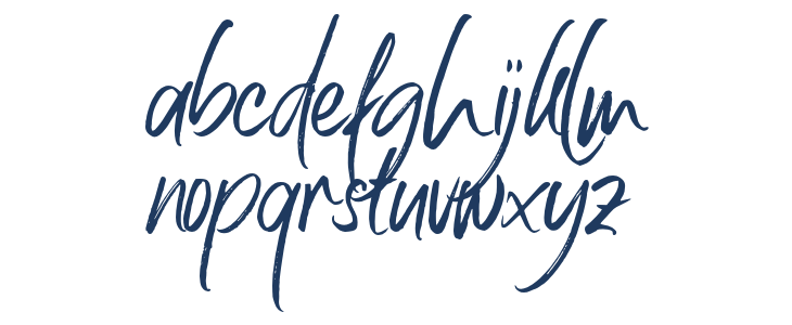 AllisonDreamDemo-Regular Lowercase