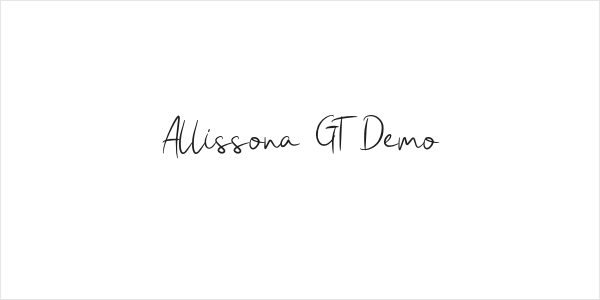 Allissona GT Demo Logo