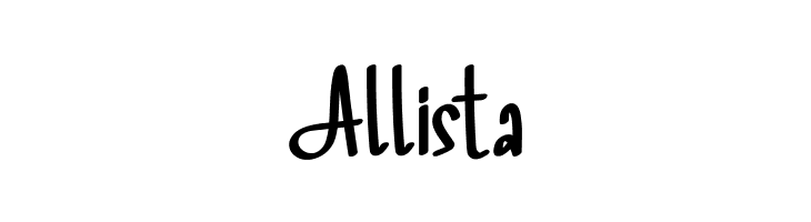 Allista  Free Fonts Download