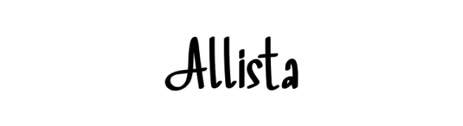 Allista Font