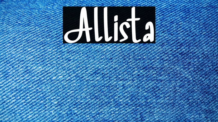 Allista Example 1