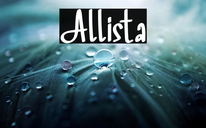 Allista Example 3