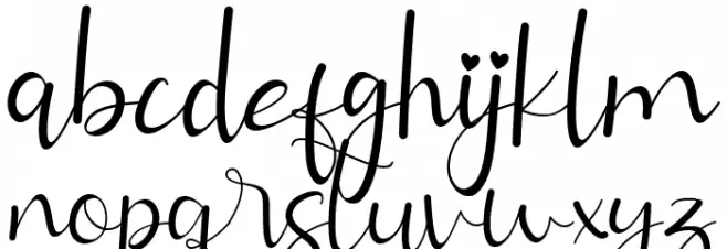 Allitta Calligraphy خط أحرف صغيرة
