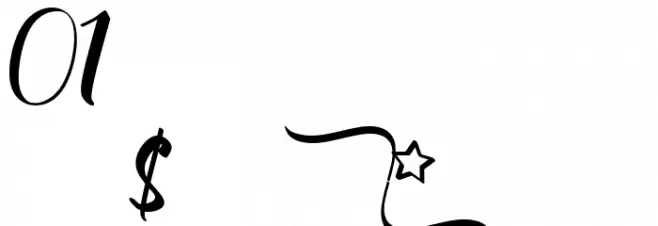 Alloefira free for personal Font OTHER CHARS