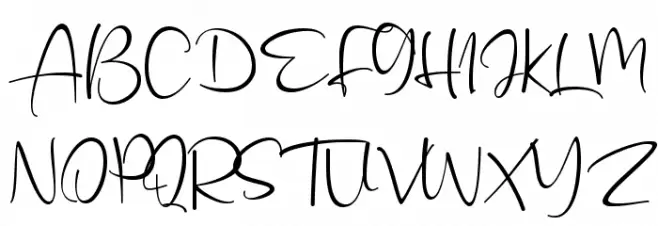 Allofera Schriftart Groß