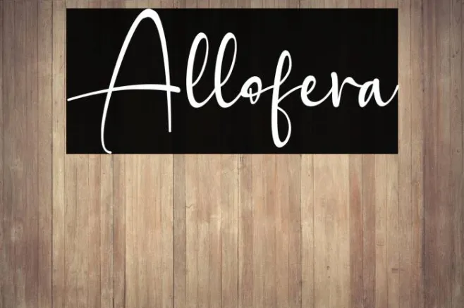 Allofera Example 2