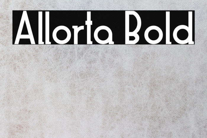Allorta Bold Example 2