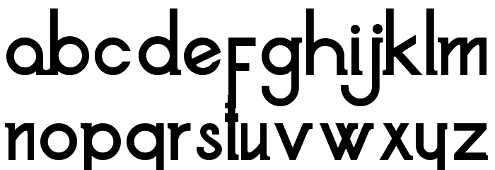Allorta Demo Bold Font LOWERCASE