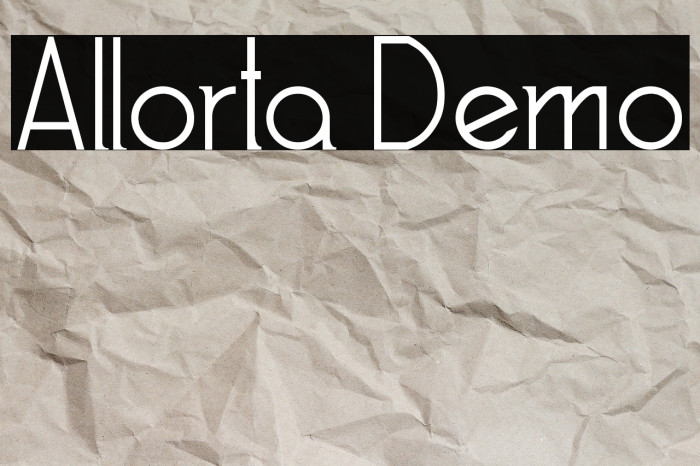 Allorta Demo Example 1