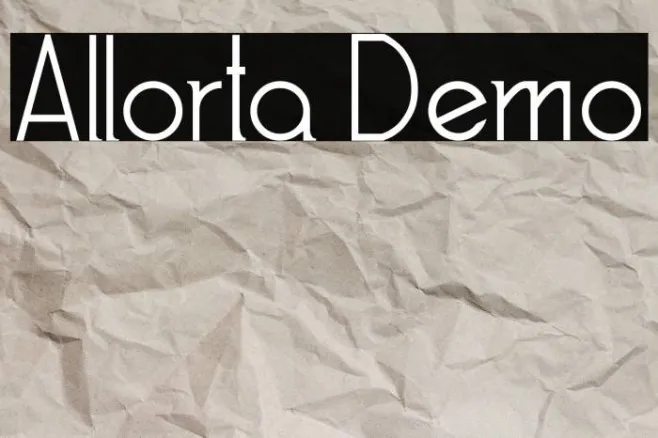 Allorta Demo Example 1