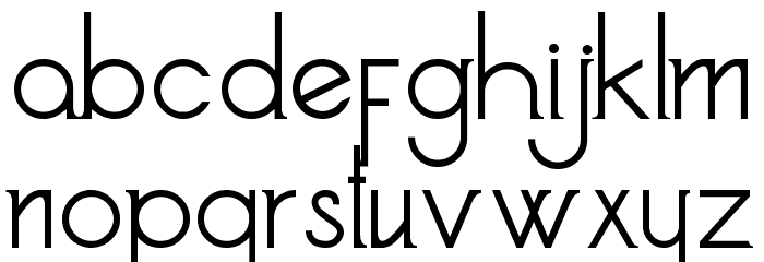 Allorta Demo Font LOWERCASE