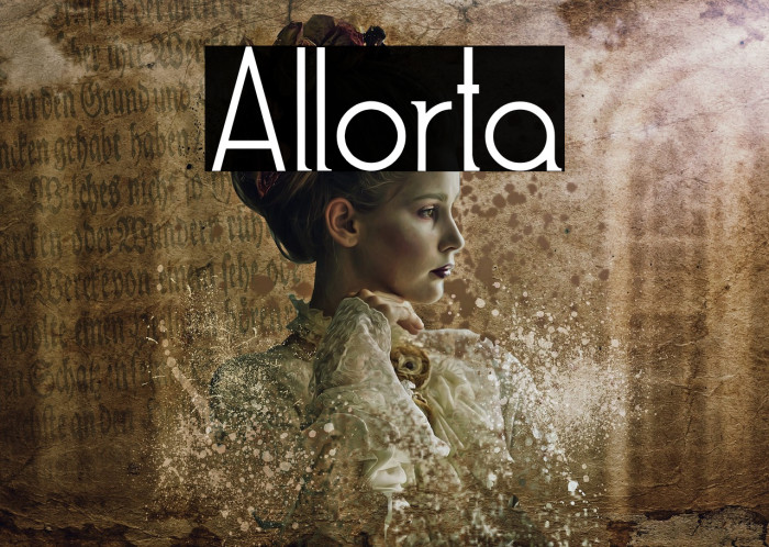 Allorta Font examples