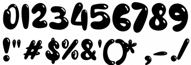 Alloy Ink Font OTHER CHARS