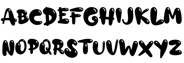 Alloy Ink Font LOWERCASE