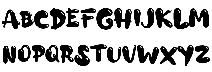 Alloy Ink Font LOWERCASE