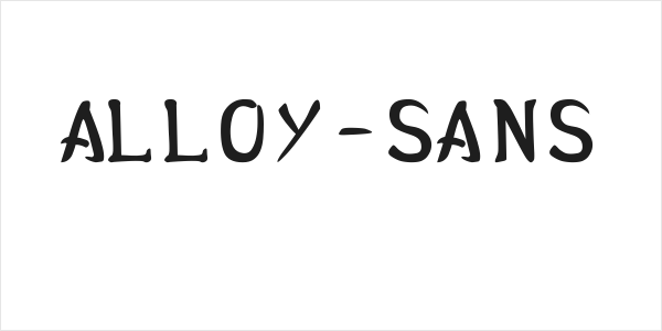 Alloy-Sans Logo