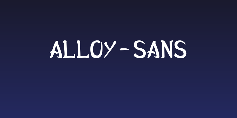 Alloy-Sans Social Header