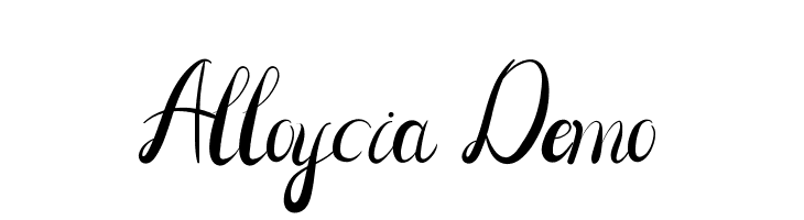 Alloycia Demo  Frei Schriftart Herunterladen