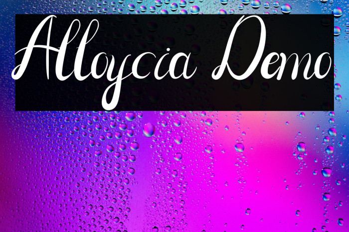 Alloycia Demo Example 3