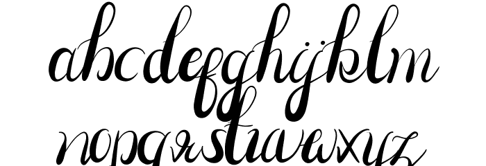 Alloycia Demo Font LOWERCASE