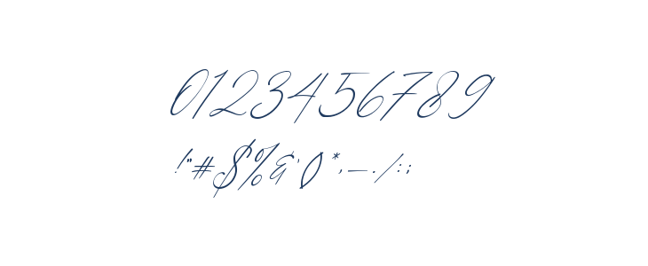 Alloystan Italic Other Characters