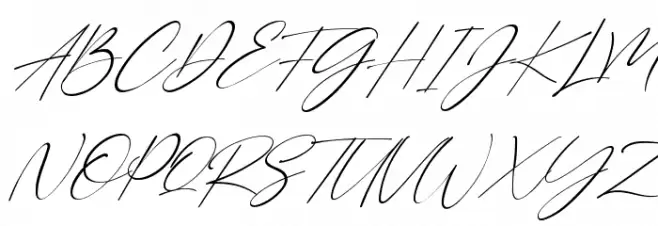 Alloystan Italic Schriftart Groß