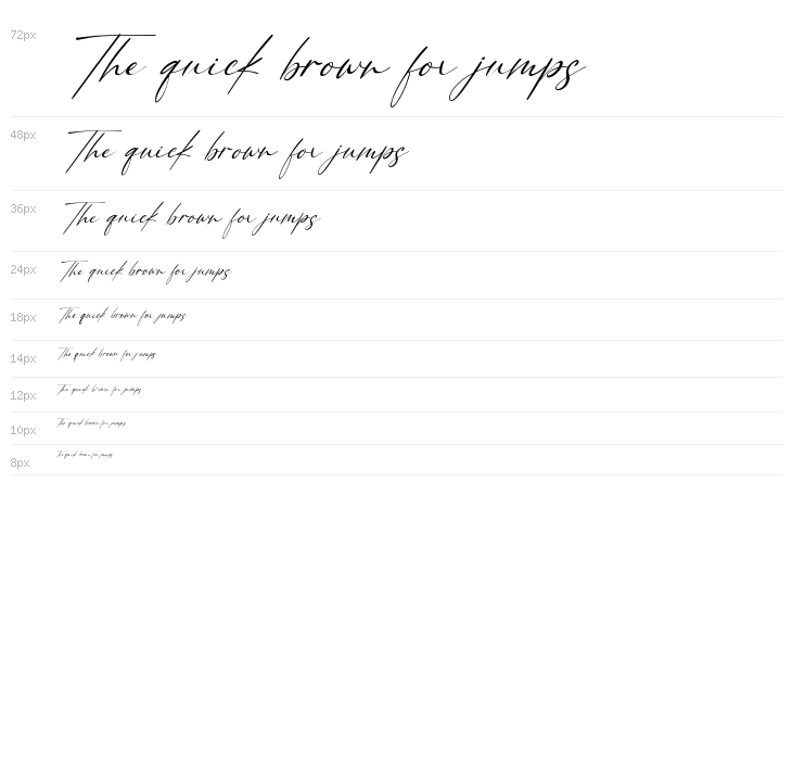 Alloystan Italic Waterfall