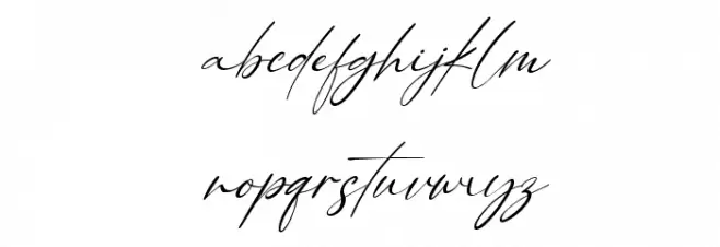 Alloystan Italic फ़ॉन्ट लोअरकेस