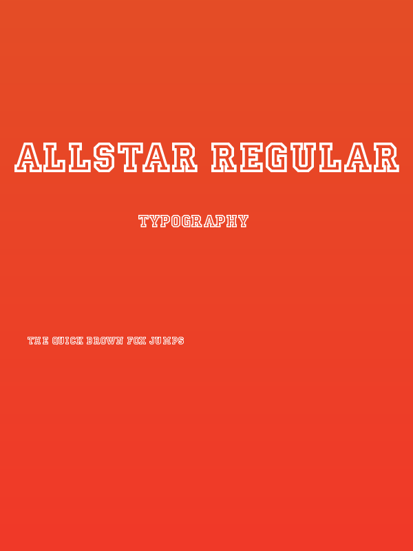 Allstar Regular Poster