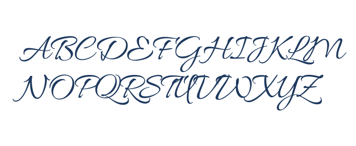 Allura Regular1 Uppercase