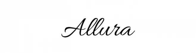 Allura  नि: शुल्क फ़ॉन्ट्स डाउनलोड