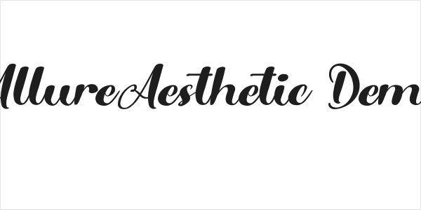 AllureAesthetic Demo Logo