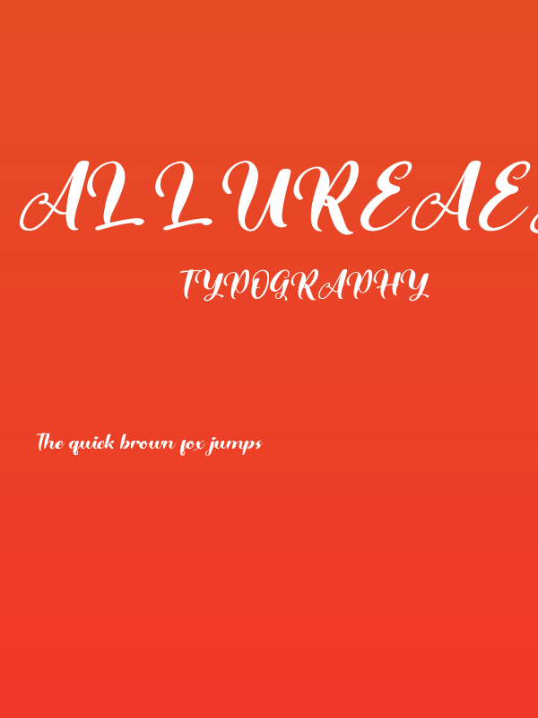 AllureAesthetic Demo Poster