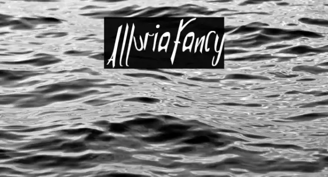 AlluriaFancy Font examples