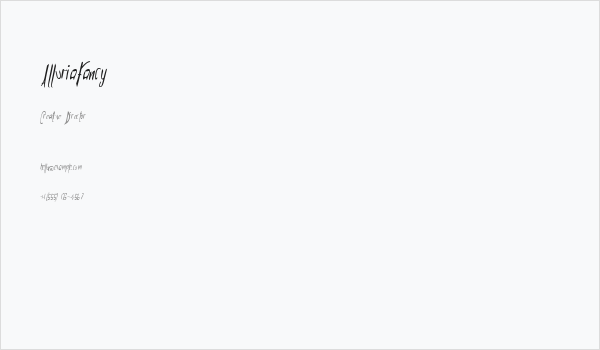 AlluriaFancy Business Card