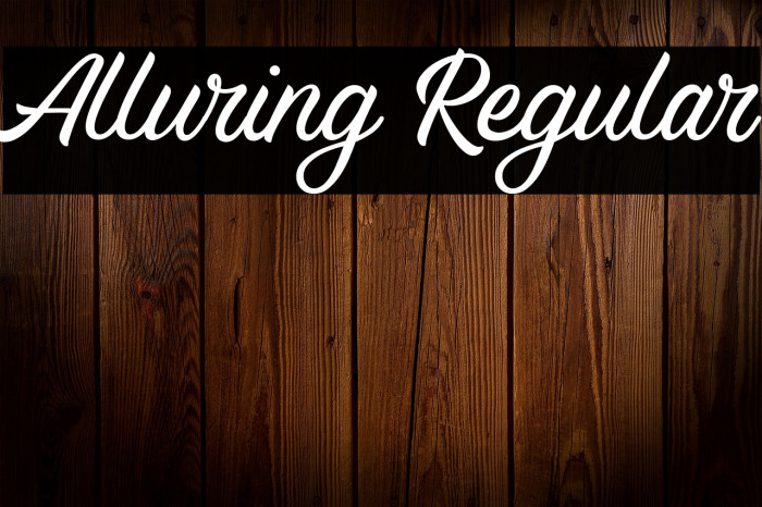 Alluring Regular Example 2